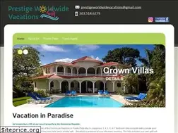 Sites similar to prestigeworldwidevacations.com