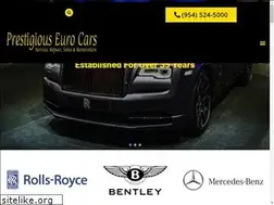 Sites similar to prestigiouseurocars.com