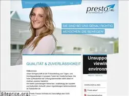 Sites similar to prestoag.ch
