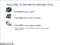 Sites similar to prestohistory.com