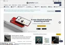 Sites similar to prestomusic.com