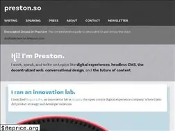 Sites similar to preston.so