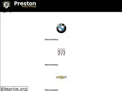 Sites similar to prestonauto.com