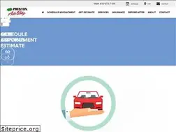 Sites similar to prestonautobody.com