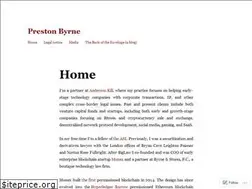 Sites similar to prestonbyrne.com
