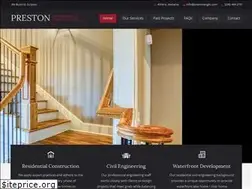 Sites similar to prestonengllc.com