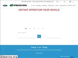 Sites similar to prestonford.com