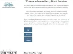 Sites similar to prestonsherrydental.com