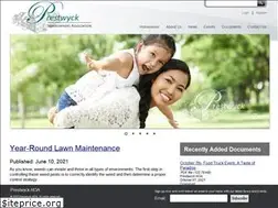 Sites similar to prestwyckhoa.com