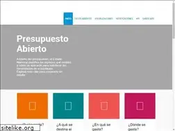 Sites similar to presupuestoabierto.gob.ar