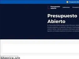 Sites similar to presupuestoabierto.gob.cl