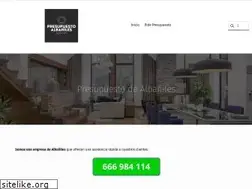 Sites similar to presupuestoalbaniles.com