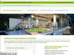 Sites similar to presupuestoarquitecto.com