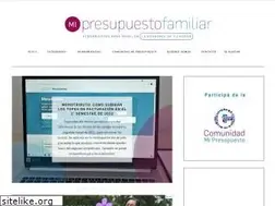 Sites similar to presupuestofamiliar.com.ar
