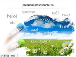 Sites similar to presupuestosalicante.es