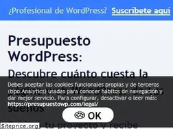 Sites similar to presupuestowp.com