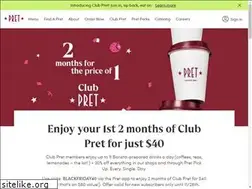 Sites similar to pret-a-manger.com