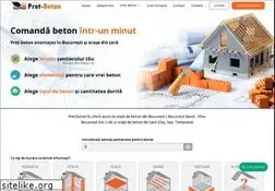 Sites similar to pret-beton.ro