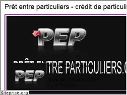 Sites similar to pret-entre-particuliers.com