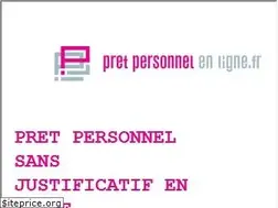 Sites similar to pret-personnel-en-ligne.fr