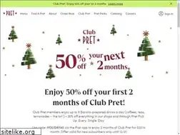 Sites similar to pret.com