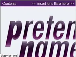 Sites similar to pretentiousname.com
