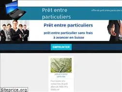 Sites similar to pretentreparticuliers.ch
