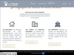 Sites similar to pretexte.life