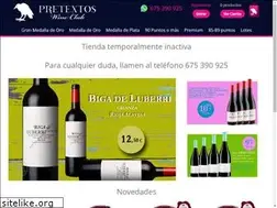 Sites similar to pretextoswineclub.es