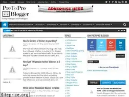 Sites similar to pretoproblogger.blogspot.com