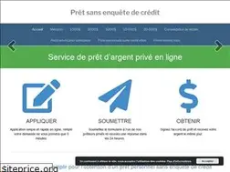 Sites similar to pretsansenquetedecredit.net