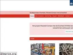 Sites similar to prettigcontactmetdeoverheid.nl