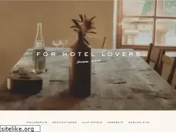 Sites similar to pretty-hotels.com