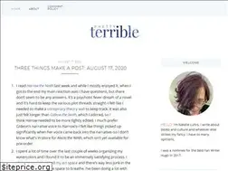 Sites similar to pretty-terrible.com