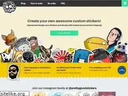 Sites similar to prettygoodstickers.com