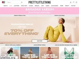 Sites similar to prettylittlething.ae