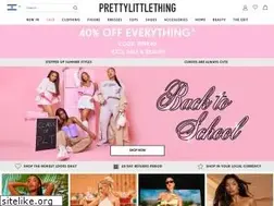 Sites similar to prettylittlething.co.il