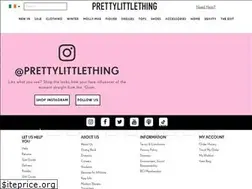 Sites similar to prettylittlething.ie