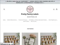 Sites similar to prettypantrylabels.com.au