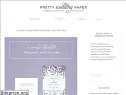 Sites similar to prettyweddingpaper.com