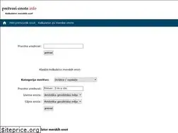 Sites similar to pretvori-enote.info