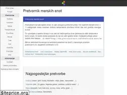 Sites similar to pretvornik-enot.com