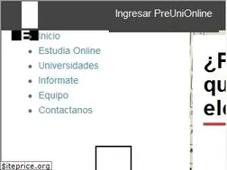Sites similar to preunionline.com