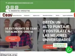 Sites similar to preuniversitarioceav.com