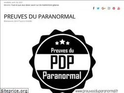 Sites similar to preuvesduparanormal.fr
