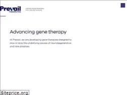 Sites similar to prevailtherapeutics.com