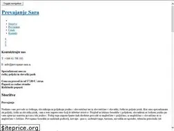 Sites similar to prevajanje-sara.si