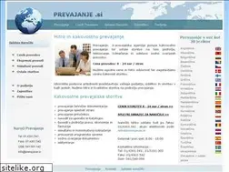 Sites similar to prevajanje.si