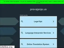 Sites similar to prevajanje.us