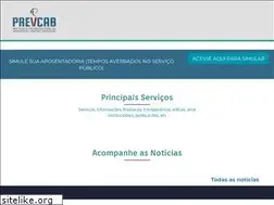 Sites similar to prevcab.mg.gov.br